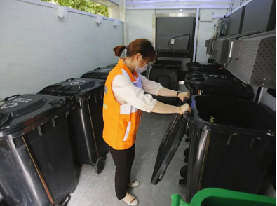 貓先生，智能垃圾分類設(shè)備，垃圾房廠家，定時定點垃圾收集點
