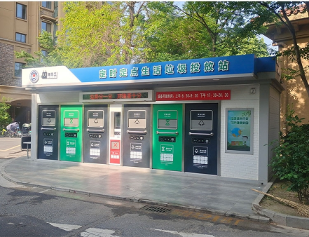 智能垃圾分類房,再生資源回收站廠家,貓先生垃圾分類，垃圾收集房?jī)r(jià)格